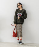 【DISCUS×HOT STUFF×Casper】キャラクタープリントスウェットトレーナー メンズ レディース ユニセックス