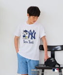 【PEANUTS×MLB】オリジナルデザイン KIDS Ｔシャツ 刺繍 130cm～160cm ユニセックス