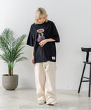 【DISCUS/ディスカス】【選べる丈感・ビーバス＆バッドヘッド】DISCUS×BEAVIS AND BUTT-HEAD コラボＴシャツ 綿100% クルーネック アニメ キャラクタープリント アメカジ ストリート