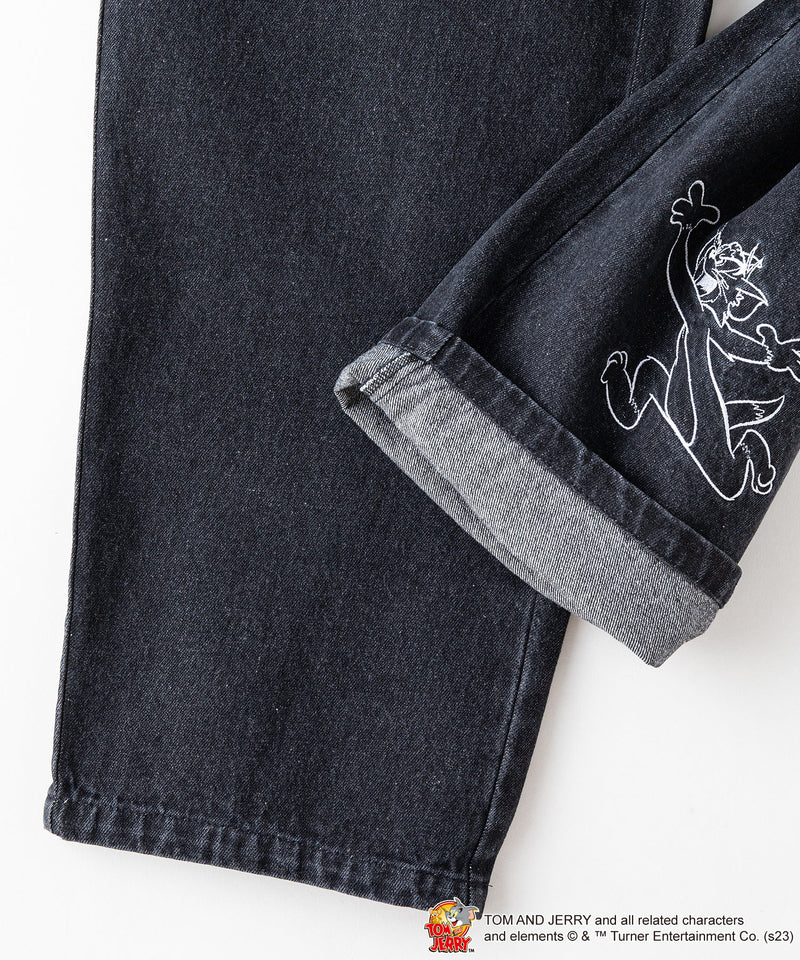 【TOM AND JERRY】 刺繍 デニム OUTDOOR PRODUCTS アウトドアプロダクツ