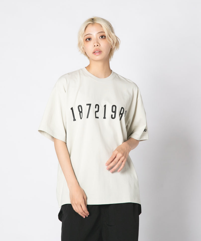 リラックス オリジン ナンバリング プリントTシャツ UVカットOUTDOOR EXCHANGE