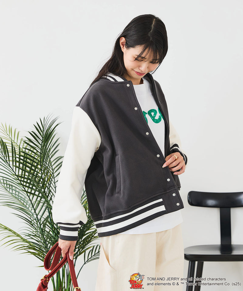 【TOM&JERRY/トムとジェリー】フリースボンディングスタジャン