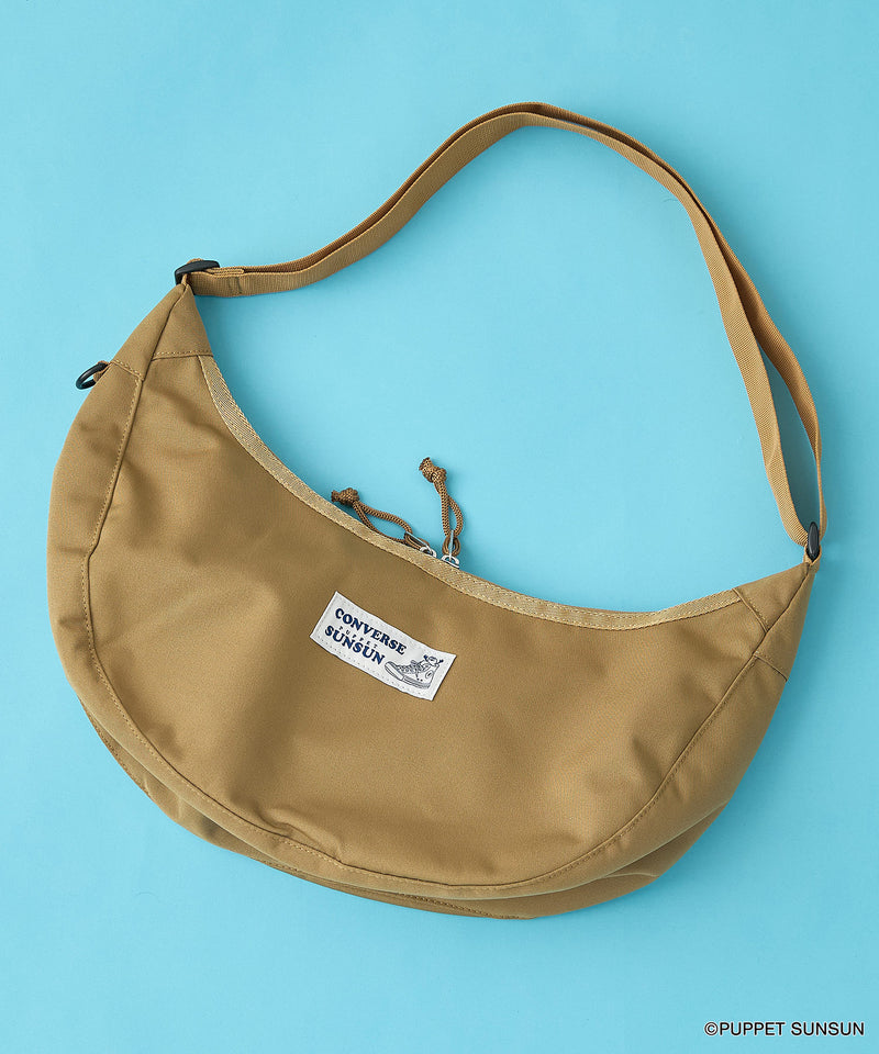 PUPPET SUNSUN×CONVERS SUNSUN CRESCENT SLING BAG/パペットスンスン コラボ/スリングバッグ【CONVERSE/コンバース】