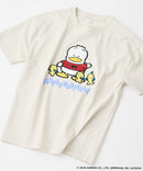 【SANRIO CHARACTERS/サンリオキャラクターズ】オリジナルデザインＴシャツ 刺繍 ドロップショルダー ユニセックス オフホワイトD柄 ❘ジーンズメイト公式オンラインショップ