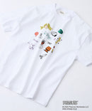 【PEANUTS /ピーナッツ】 オリジナルデザイン 刺繍 Tシャツ スヌーピー  ベル ドロップショルダー ビッグシルエット ユニセックス キャラクター