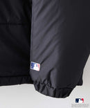 【PEANUTS/ピーナッツ】【ユニセックスデザイン リンクコーデ・カップルコーデにも◎】MLB×PEANUTS パファージャケット ブルゾン 中綿ジャケット オーバーサイズ スタンドネック 保温 ドジャース ヤンキース パドレス ❘ジーンズメイト公式オンラインショップ