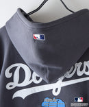 【PEANUTS/ピーナッツ】【ユニセックスデザインでリンクコーデにも◎】MLB×PEANUTS 裏起毛ジップパーカー 保温 キャラクター ドジャース ヤンキース ホワイトソックス