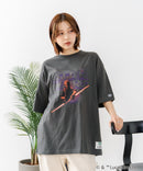 【DISCUS/ディスカス】【選べる丈感・STARWARS】DISCUS×スターウォーズ コラボTシャツ クロップド短丈・BIGシルエット