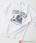【TOM and JERRY/トムとジェリー】オリジナルデザインTシャツ 刺繍 ドロップショルダー ユニセックス