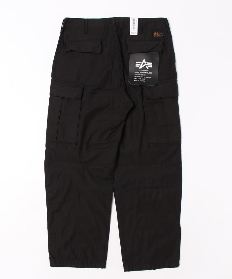 【ALPHA INDUSTRIES/アルファインダストリーズ】BDU CARGO PANTS / ワイドミリタリーカーゴパンツ