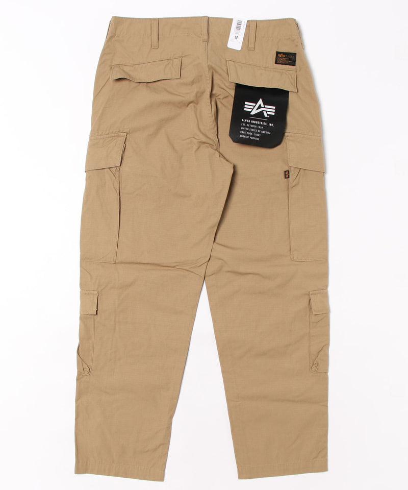 【ALPHA INDUTRIES/アルファインダストリーズ】ミリタリーコンバット ルーズテーパードカーゴパンツ/COMBAT CARGO PANTS