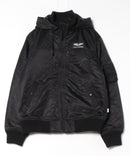 【ALPHA INDUSTRIES/アルファインダストリーズ】フードリブジャケット HOODED RIB JACKET