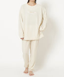 【HAPiNS/ハピンズ】暖か伸びにゃんパジャマ ベージュ ONE SIZE ❘ジーンズメイト公式オンラインショップ