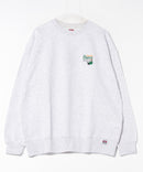 【BEN DAVIS/ベンデイビス 裏毛ワンポイント クルーネック スウェットシャツ】