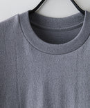 【HANES/ヘインズ】【汗染みが目立ちにくい】MOKU 7.0オンス クルーネックTシャツ 究極の杢グレー 透けない厚手 ❘ジーンズメイト公式オンラインショップ