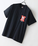 【HANES/ヘインズ】PEANUTS×BEEFYｰTシャツ ブラック B柄 ❘ジーンズメイト公式オンラインショップ