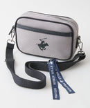 【BEVERLY HILLS POLO CLUB/ビバリーヒルズポロクラブ】【どんなコーディネートにもハマる！】キャンバスショルダー ブランドロゴ刺繍 ワンポイント 内ポケット シンプル カジュアル 上品 デイリーコーデ