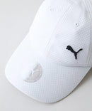 【PUMA/プーマ】【アジャスターでサイズ調整可能】ワンポイント刺繍メッシュキャップ 通気性 涼しい 蒸れにくい カジュアル ユニセックス