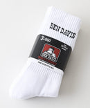 【BEN DAVIS/ベンデイビス】BEN 3Pロゴソックス 9928 3足組 まとめ買い ブランドロゴ ストリート スケーター アメカジ 25-27cm