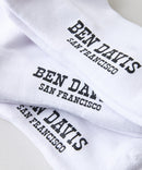 【BEN DAVIS/ベンデイビス】BEN 3P刺繍ソックス_9929 3足組 ゴリラ刺繍 ストリート スケーター アメカジ ワーク 古着ミックス 25cm～27cm