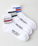 【BEN DAVIS/ベンデイビス】BEN 3Pラインソックス 9927 3足組 まとめ買い 3本ライン ストリート スケーター アメカジ 25～27cm
