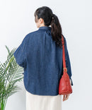 デニム ブラウス レディース C-FORT POINT