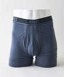 【Hanes/ヘインズ】【汗に反応して冷える】X-TEMP ポーチボクサー 接触冷感・吸汗速乾 抗菌防臭 ムレ抑制メッシュ