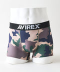 【AVIREX/アヴィレックス】CAMO BOXER SHORTS カモフラ総柄 ボクサーパンツ