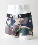 【AVIREX/アヴィレックス】CAMO BOXER SHORTS カモフラ総柄 ボクサーパンツ