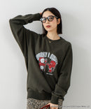 【DISCUS×HOT STUFF×Casper】キャラクタープリントスウェットトレーナー メンズ レディース ユニセックス