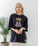 【DISCUS/ディスカス】【選べる丈感・ビーバス＆バッドヘッド】DISCUS×BEAVIS AND BUTT-HEAD コラボＴシャツ 綿100% クルーネック アニメ キャラクタープリント アメカジ ストリート