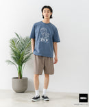 【GODZILLA/ゴジラ】【コットン100％のしっかりした生地 ドロップショルダー】オリジナルデザイン 刺繍Tシャツ ゴジラ キングギドラ メカゴジラ コラボ 特撮 映画 キャラT オーバーサイズ