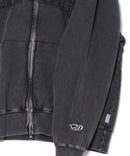 BENDAVIS / ベンデイビス パッチワークワッペン ブリーチ加工 フルジップパーカー フーディー BEN DAVIS