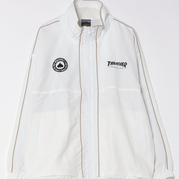ナイロンタスランパイピングブルゾン【THRASHER/スラッシャー】