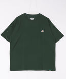 Dickies / ディッキーズ コットン100％ ワンポイント ミニロゴワッペン Tシャツ DICKIES