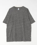 USAコットン ワッペンロゴ刺繍 無地 クルーネック半袖Tシャツ レディース メンズ【DISCUS/ディスカス】