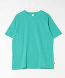 USAコットン ワッペンロゴ刺繍 無地 クルーネック半袖Tシャツ レディース メンズ【DISCUS/ディスカス】