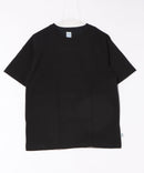 USAコットン ワッペンロゴ刺繍 無地 クルーネック半袖Tシャツ レディース メンズ【DISCUS/ディスカス】