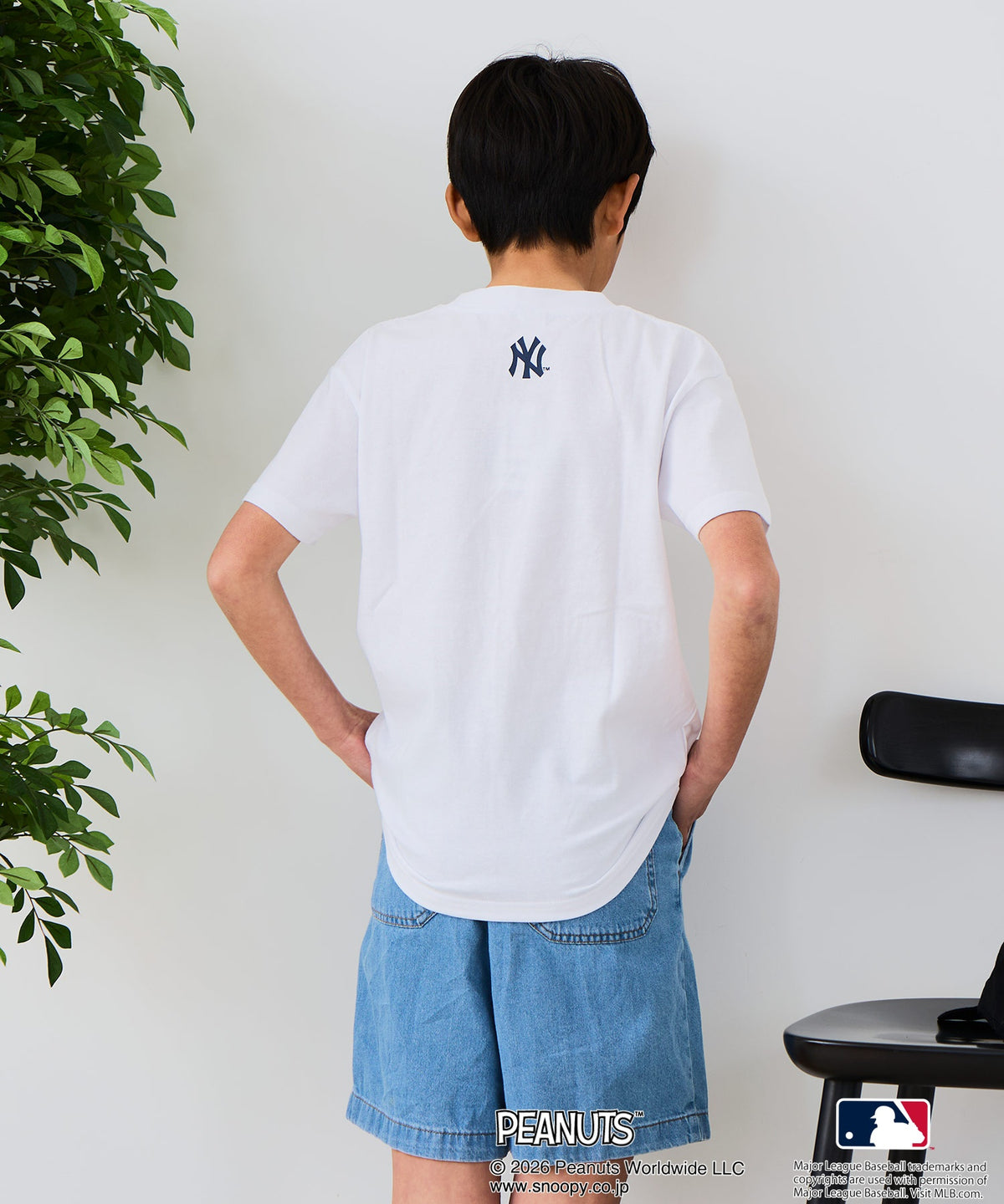 PEANUTS×MLB】オリジナルデザイン KIDS Tシャツ 刺繍 130cm～160cm