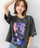 【DISCUS/ディスカス】【選べる丈感・STARWARS】DISCUS×スターウォーズ コラボTシャツ クロップド短丈・BIGシルエット
