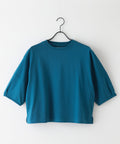 【汗染みの目立ちにくいTシャツ ZEROSTAIN/ゼロステイン】バルーン袖Tシャツ レディース 撥水・汗染み防止 多機能Tシャツ zo Ｄグリーン ❘ジーンズメイト公式オンラインショップ