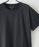 【汗染みの目立ちにくいTシャツ ZEROSTAIN/ゼロステイン】ロールカフサイドスリットTシャツ 撥水・UVカット機能付き レディース 快適Tシャツ zo