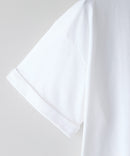 【汗染みの目立ちにくいTシャツ ZEROSTAIN/ゼロステイン】ロールカフサイドスリットTシャツ 撥水・UVカット機能付き レディース 快適Tシャツ zo