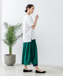 【汗染みの目立ちにくいTシャツ ZEROSTAIN/ゼロステイン】ロールカフサイドスリットTシャツ 撥水・UVカット機能付き レディース 快適Tシャツ zo