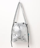 フロント刺繍 ドローストリングショルダーバッグ【FILA/フィラ × PEANUTS/ピーナッツ】