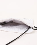 フロント刺繍 ドローストリングミニショルダーバッグ【FILA/フィラ × PEANUTS/ピーナッツ】