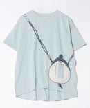 スマホショルダー風Tシャツ	【Hi Hey Hooo/ハイヘイホー】