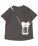 スマホショルダー風Tシャツ	【Hi Hey Hooo/ハイヘイホー】