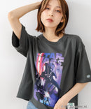 【DISCUS/ディスカス】【選べる丈感・STARWARS】DISCUS×スターウォーズ コラボTシャツ クロップド短丈・BIGシルエット