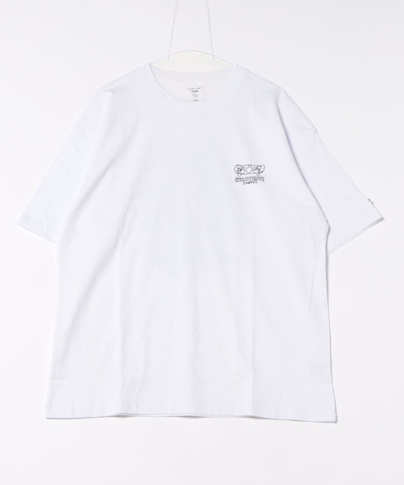 【What it isNt）ART BY MARKGONZALES / (ワットイットイズント) アートバイ マークゴンザレス】 リラックスフィット プリントTシャツzo
